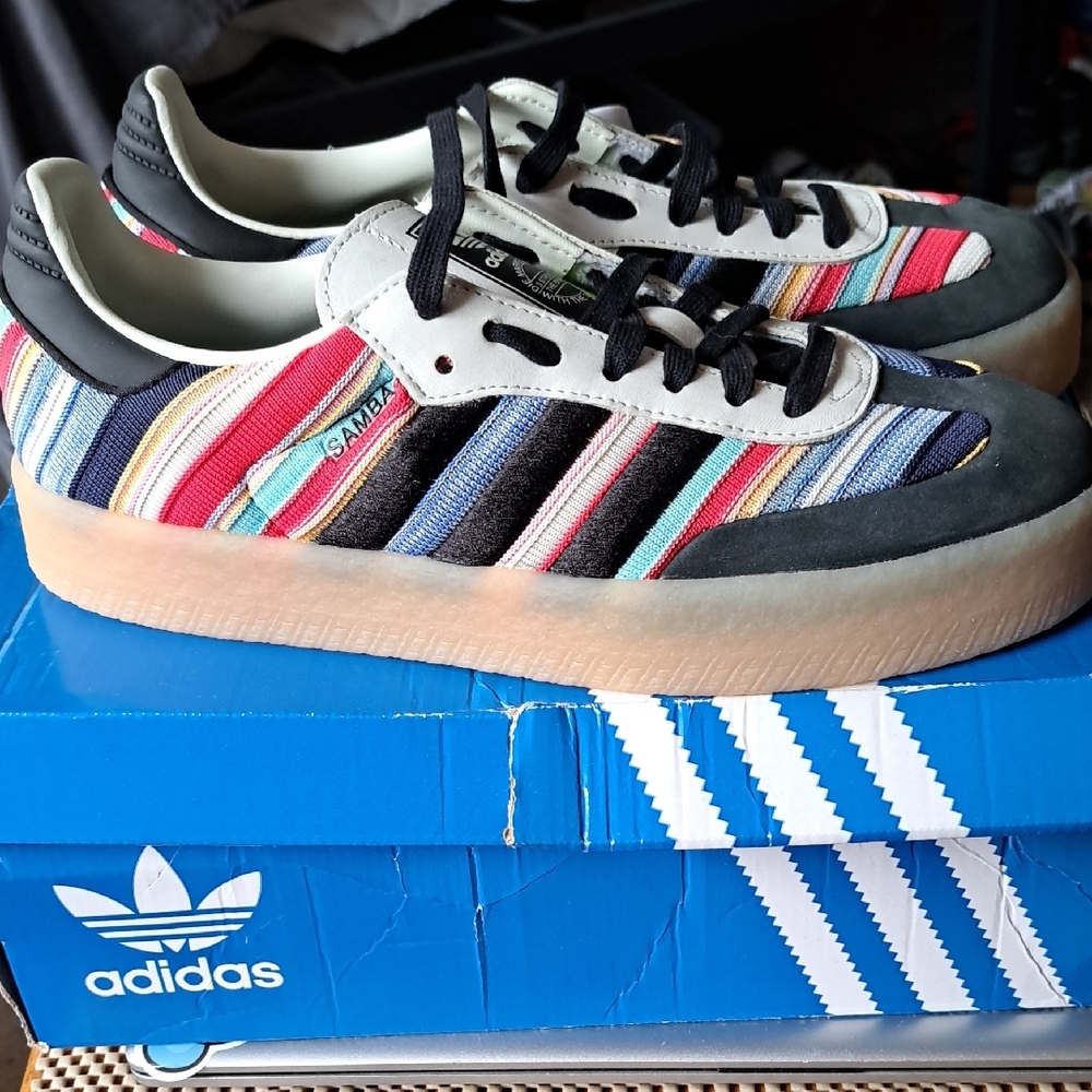 adidas Samba Multicolor Athletic Shoes